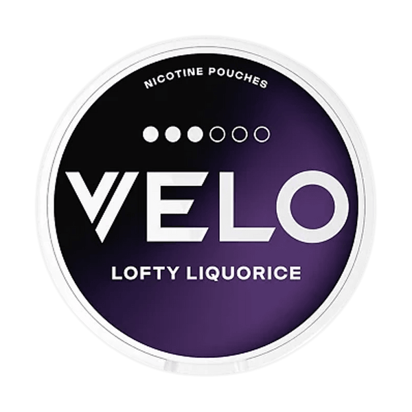 VELO Lofty Liquorice Slim nicotinezakjes