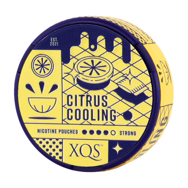 XQS Citrus Cooling Strong nikotiinipussit