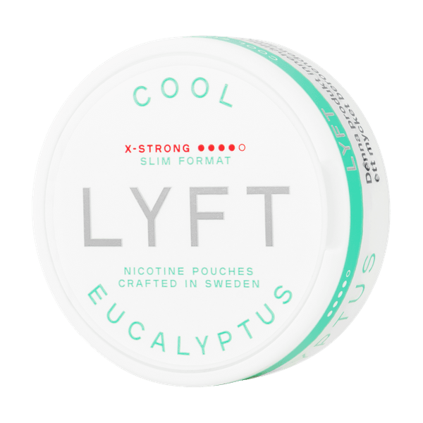 LYFT Cool Eucalyptus nikotinposer