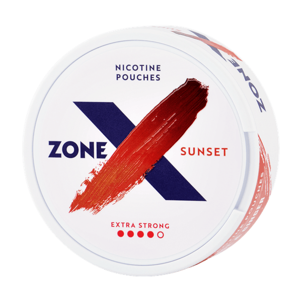 ZoneX Sunset Extra Strong nikotino maišeliai