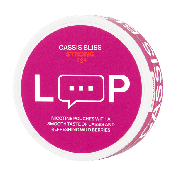 Nikotinové sáčky LOOP Cassis Bliss Strong