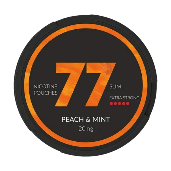 77 Peach Mint Medium nikotiinipussit