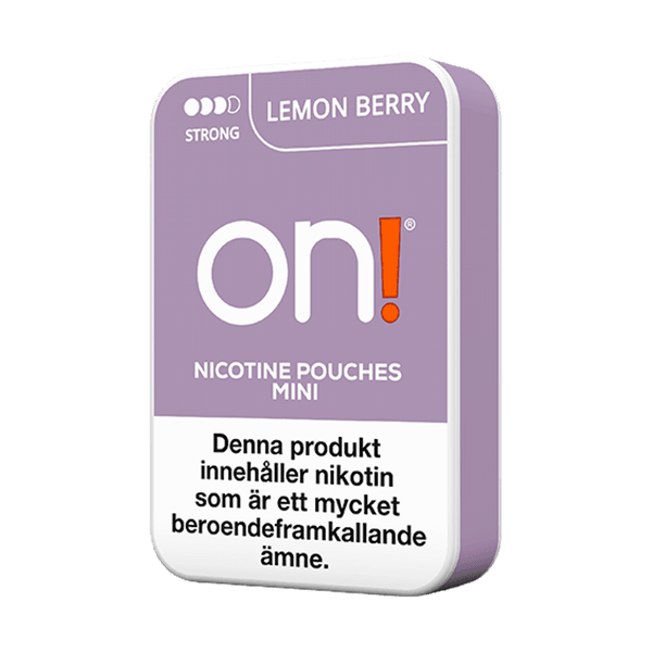 Nikotinové sáčky on! Lemon Berry Strong 6mg