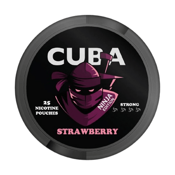 Nikotinové sáčky CUBA Ninja Strawberry