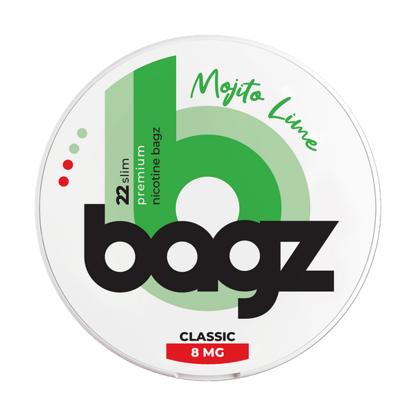 Nikotinové sáčky Bagz Bagz Mojito Lime 8mg