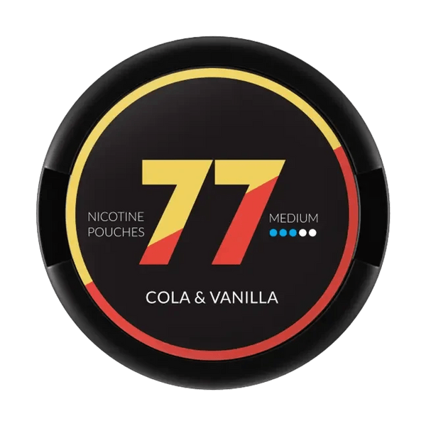 Nikotinové sáčky 77 77 Cola & Vanilla Medium