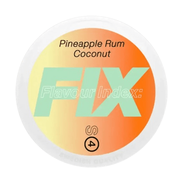 Fix Pineapple Rum Coconut 14mg nicotinezakjes