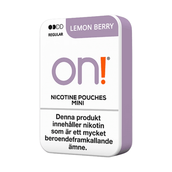 Nikotinové sáčky on! On! Lemon Berry 9mg