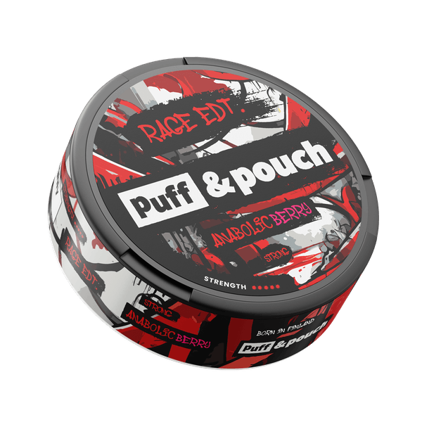 Puff and Pouch Puff & Pouch Anabolic Berry nikotino maišeliai