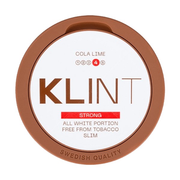 Nikotinové sáčky KLINT Klint Cola Lime Strong