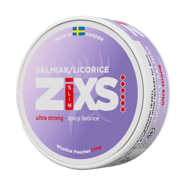 Nikotinové sáčky ZIXS ZIXS Salmiak Ultra Strong