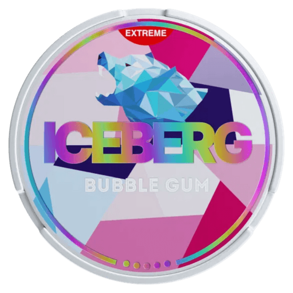 Nikotinové sáčky ICEBERG ICEBERG Bubble Gum Extra Strong