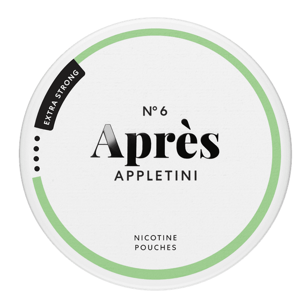 Après Appletini Extra Strong nikotinposer