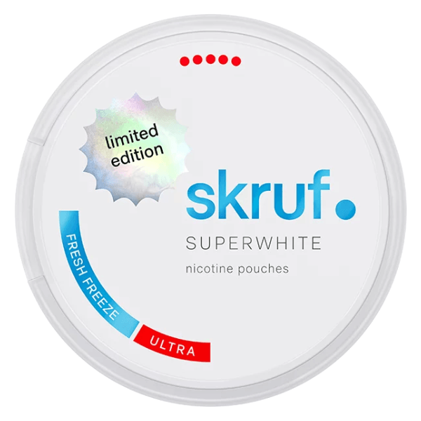 SKRUF SKRUF Superwhite Fresh Freeze Snus