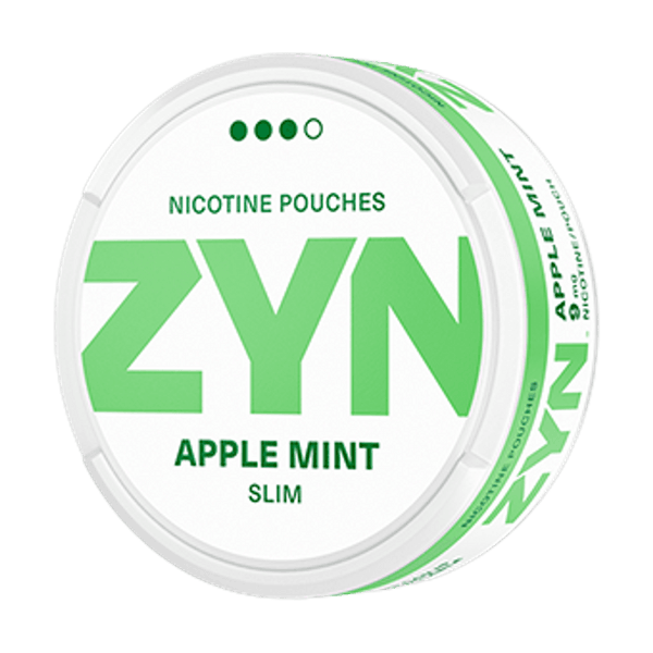 ZYN Apple Mint Slim Strong nikotino maišeliai