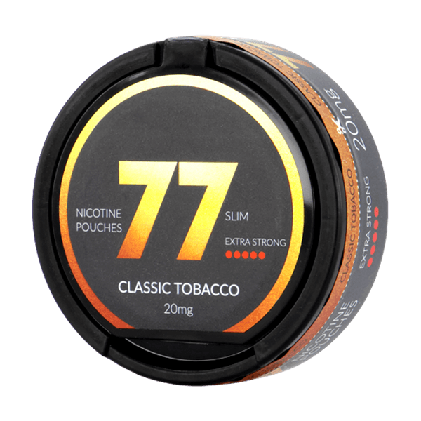 Nikotinové sáčky 77 Classic Traditional Taste Medium